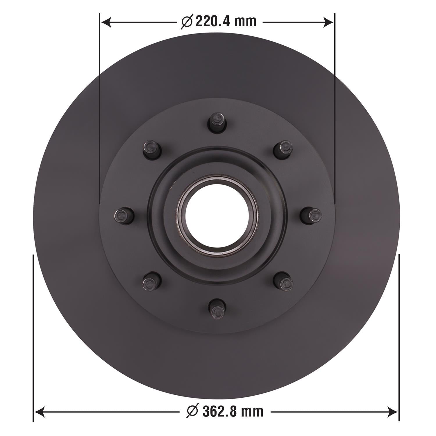 Gold Disc Brake Rotor 75027DG