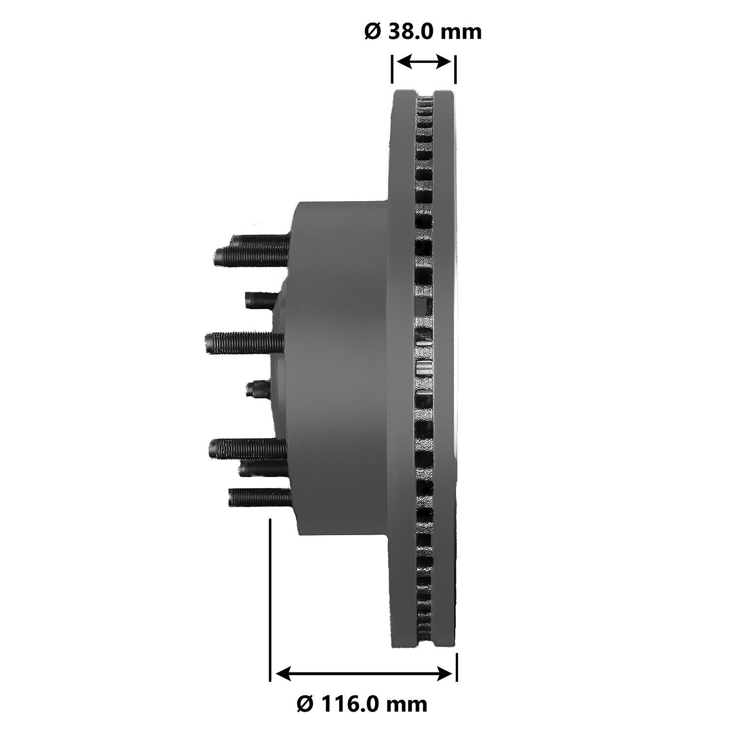 Disc Brake Rotor 75027DL