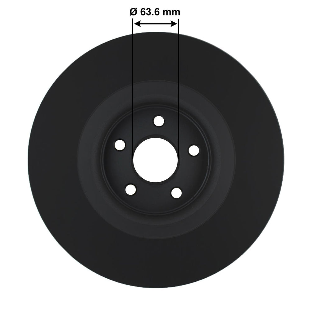 Gold Disc Brake Rotor 75028DG