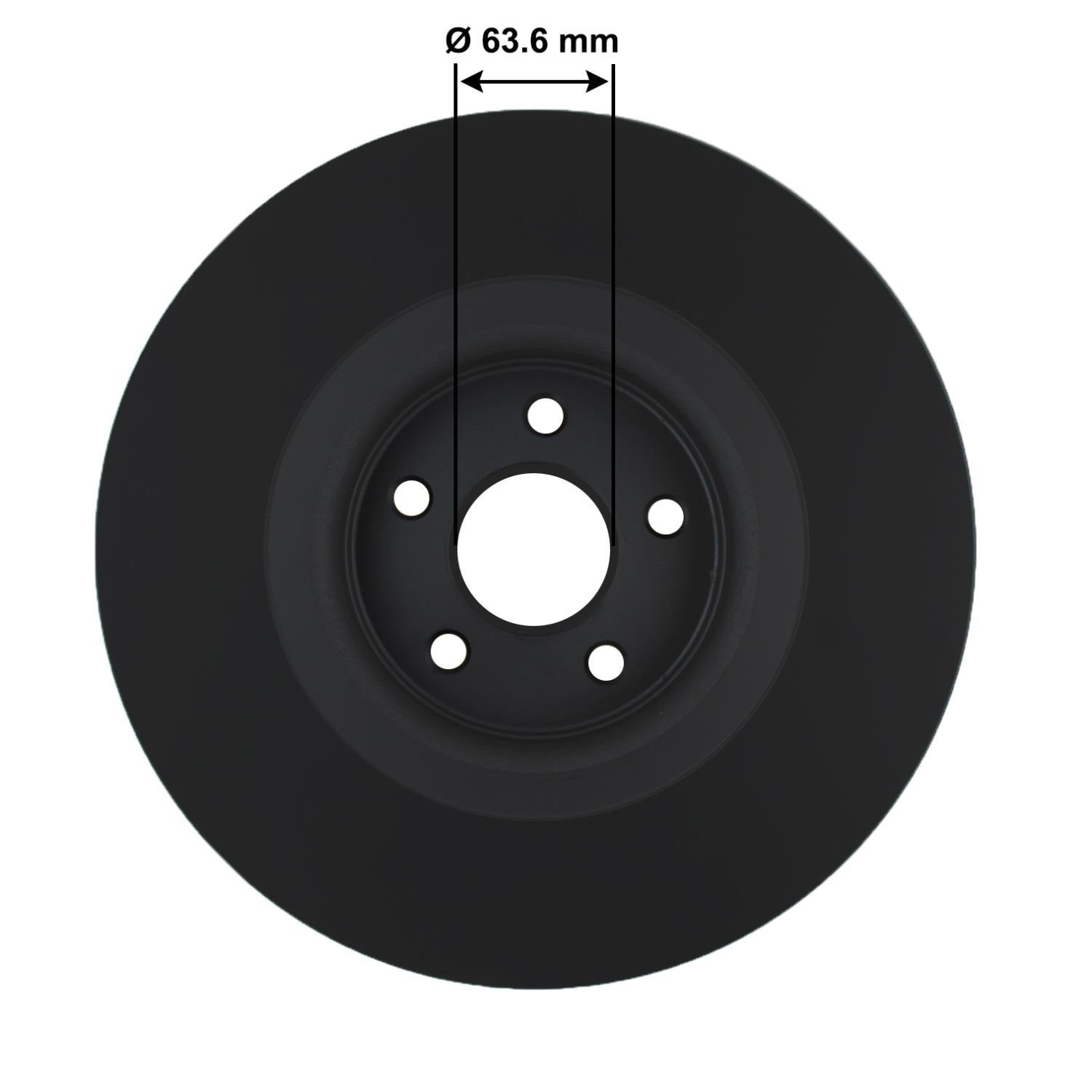 Gold Disc Brake Rotor 75028DG