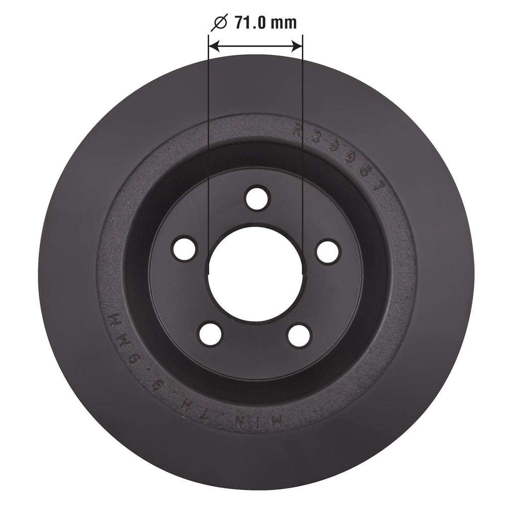 Gold Disc Brake Rotor 75031DG