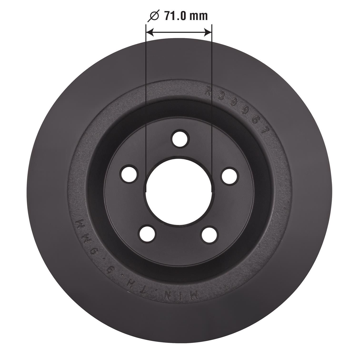 Gold Disc Brake Rotor 75031DG