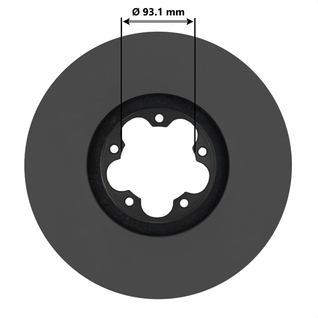 Gold Disc Brake Rotor 75033DG