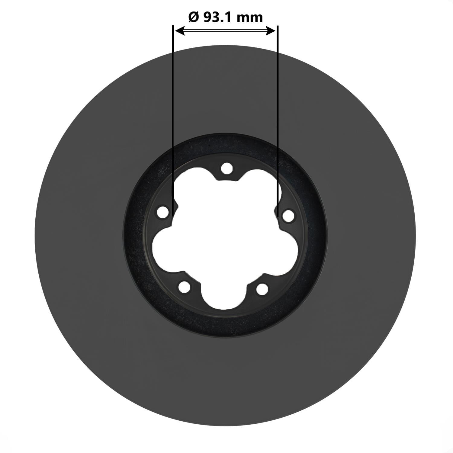 Gold Disc Brake Rotor 75033DG
