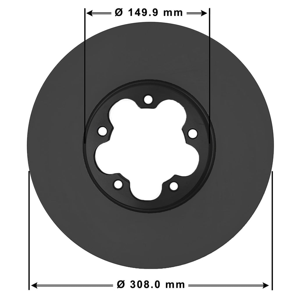Gold Disc Brake Rotor 75033DG