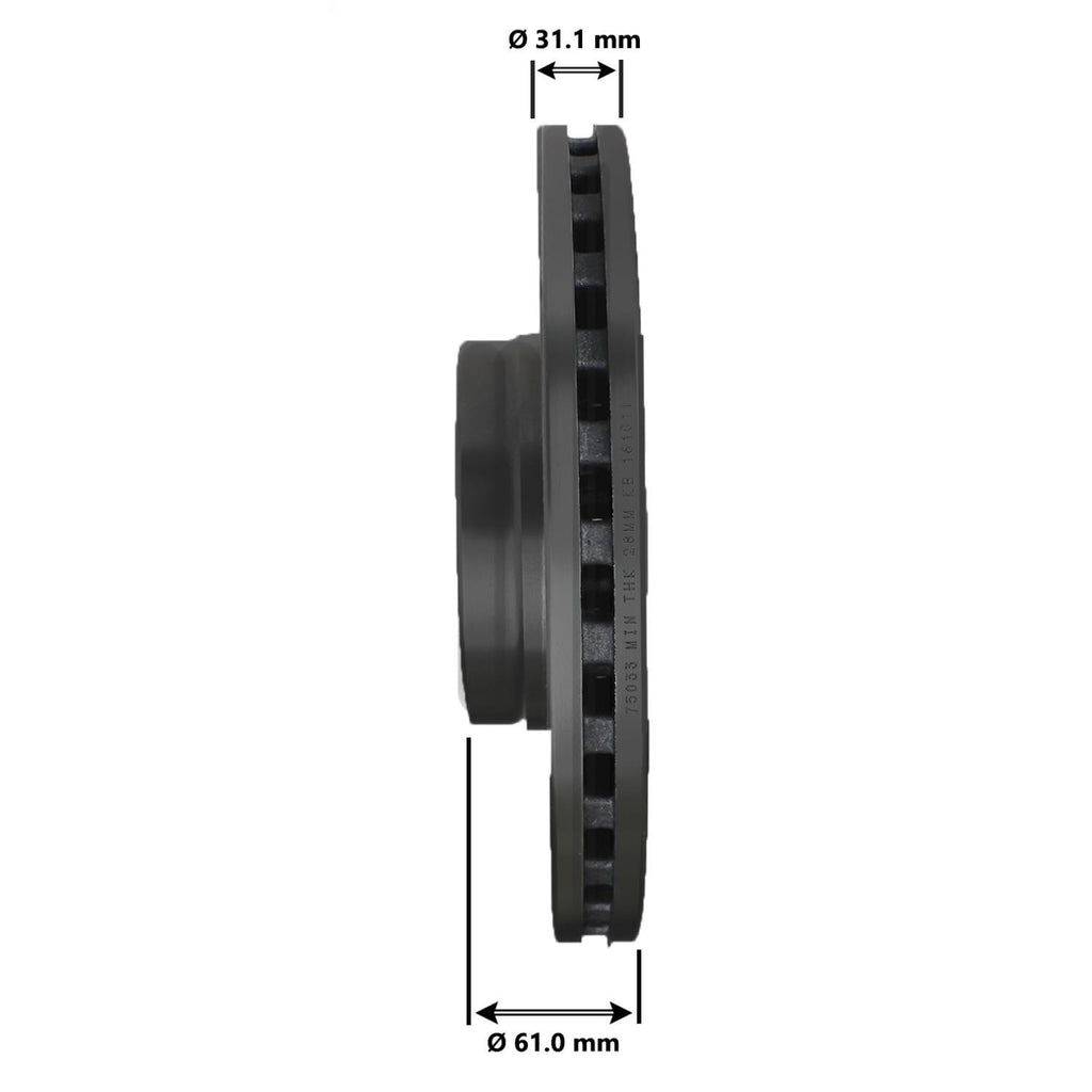 Disc Brake Rotor 75033DL