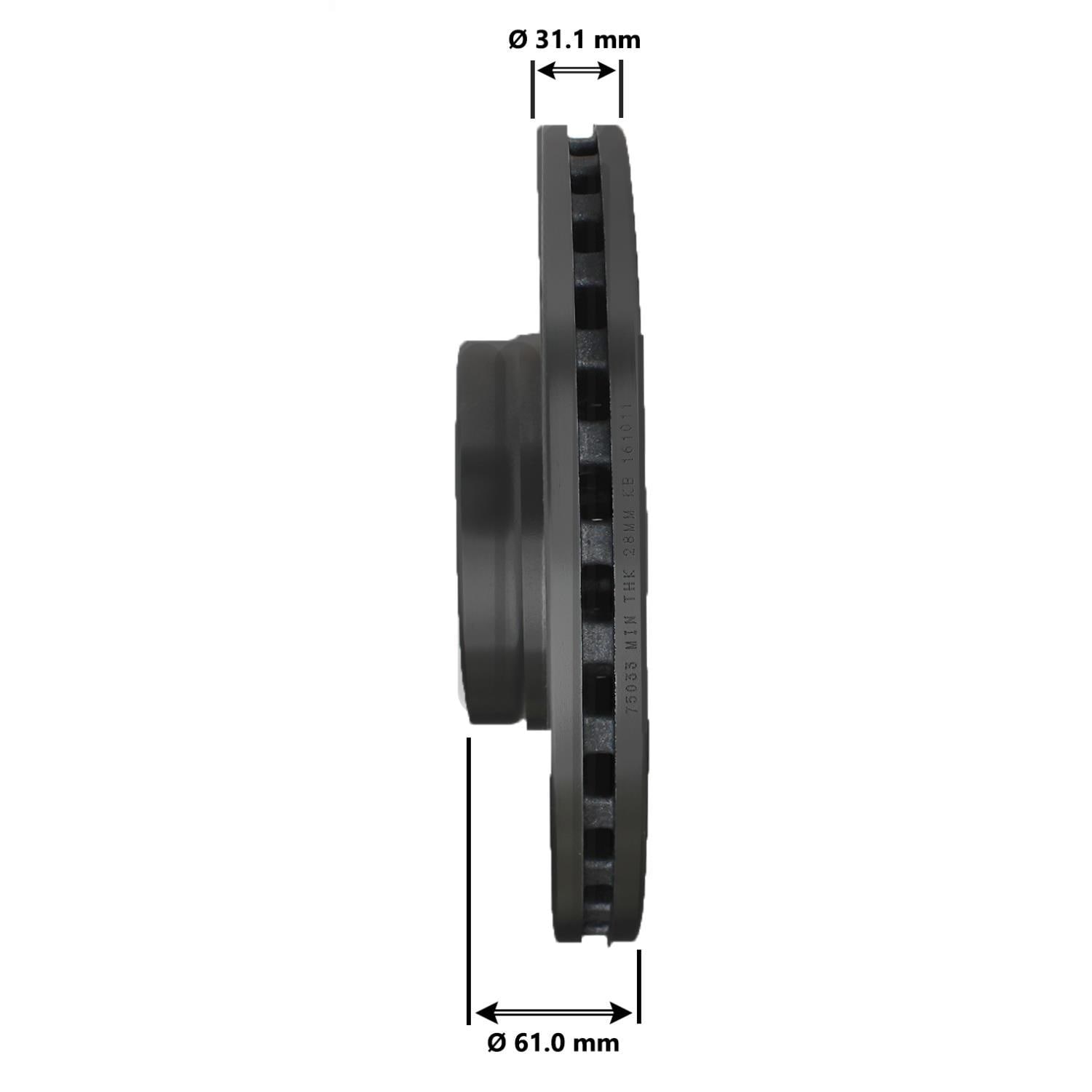 Disc Brake Rotor 75033DL