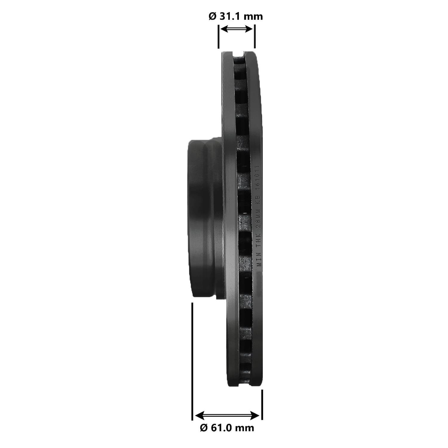 Severe Duty Disc Brake Rotor 75033SD