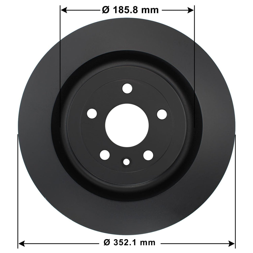 Gold Disc Brake Rotor 75045DG