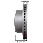 Severe Duty Disc Brake Rotor 75050SD