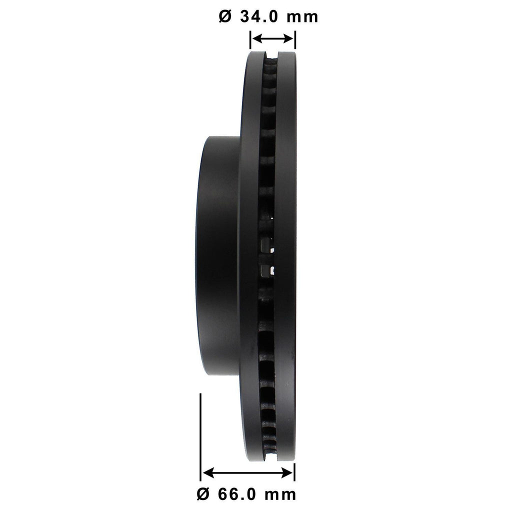Gold Disc Brake Rotor 75057DG