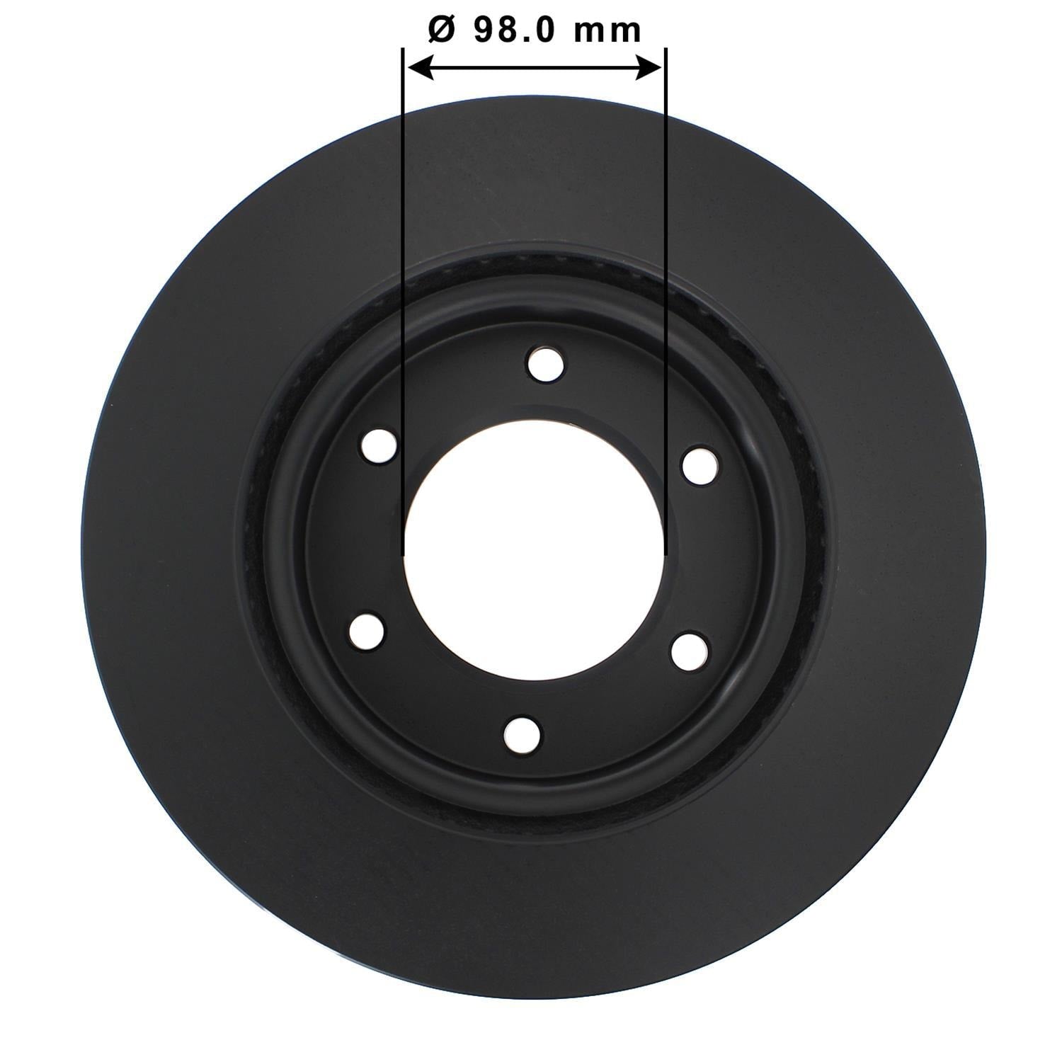 Gold Disc Brake Rotor 75057DG