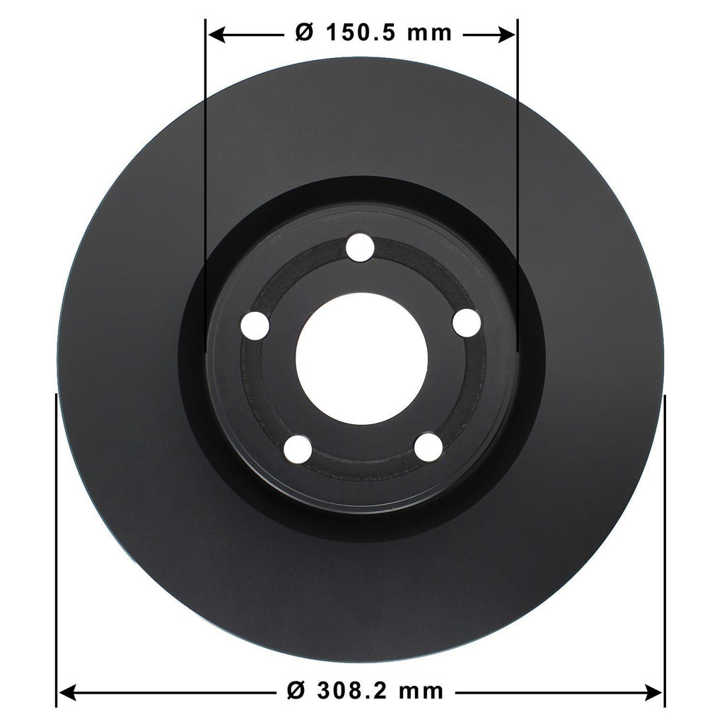 Gold Disc Brake Rotor 75066DG
