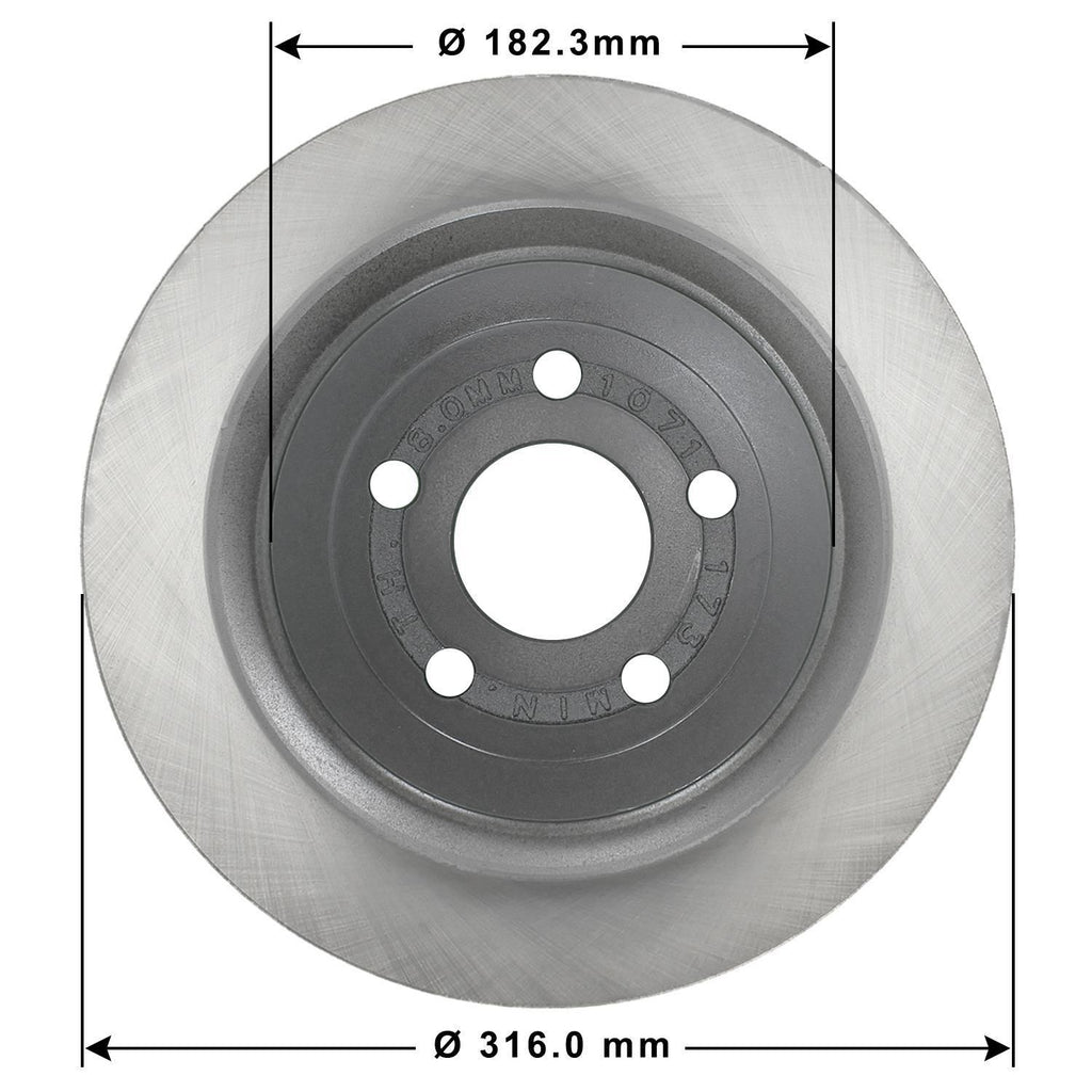 Disc Brake Rotor 75067DL