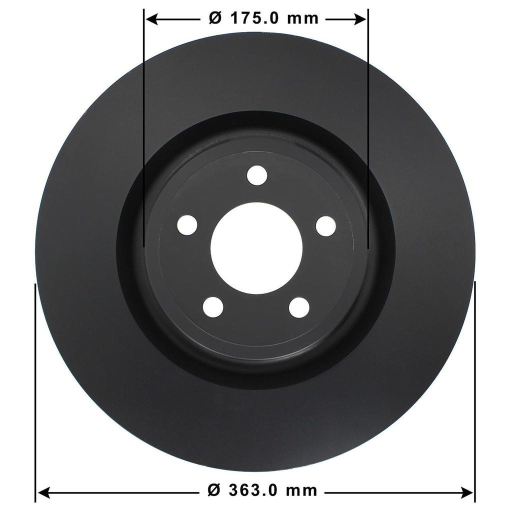 Gold Disc Brake Rotor 75070DG