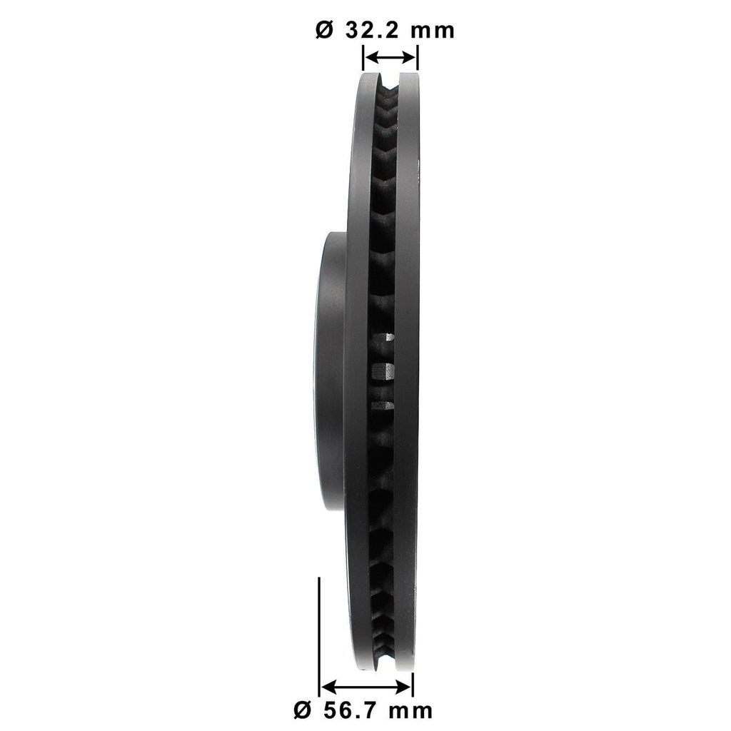 Gold Disc Brake Rotor 75070DG
