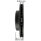 Severe Duty Disc Brake Rotor 75075SD