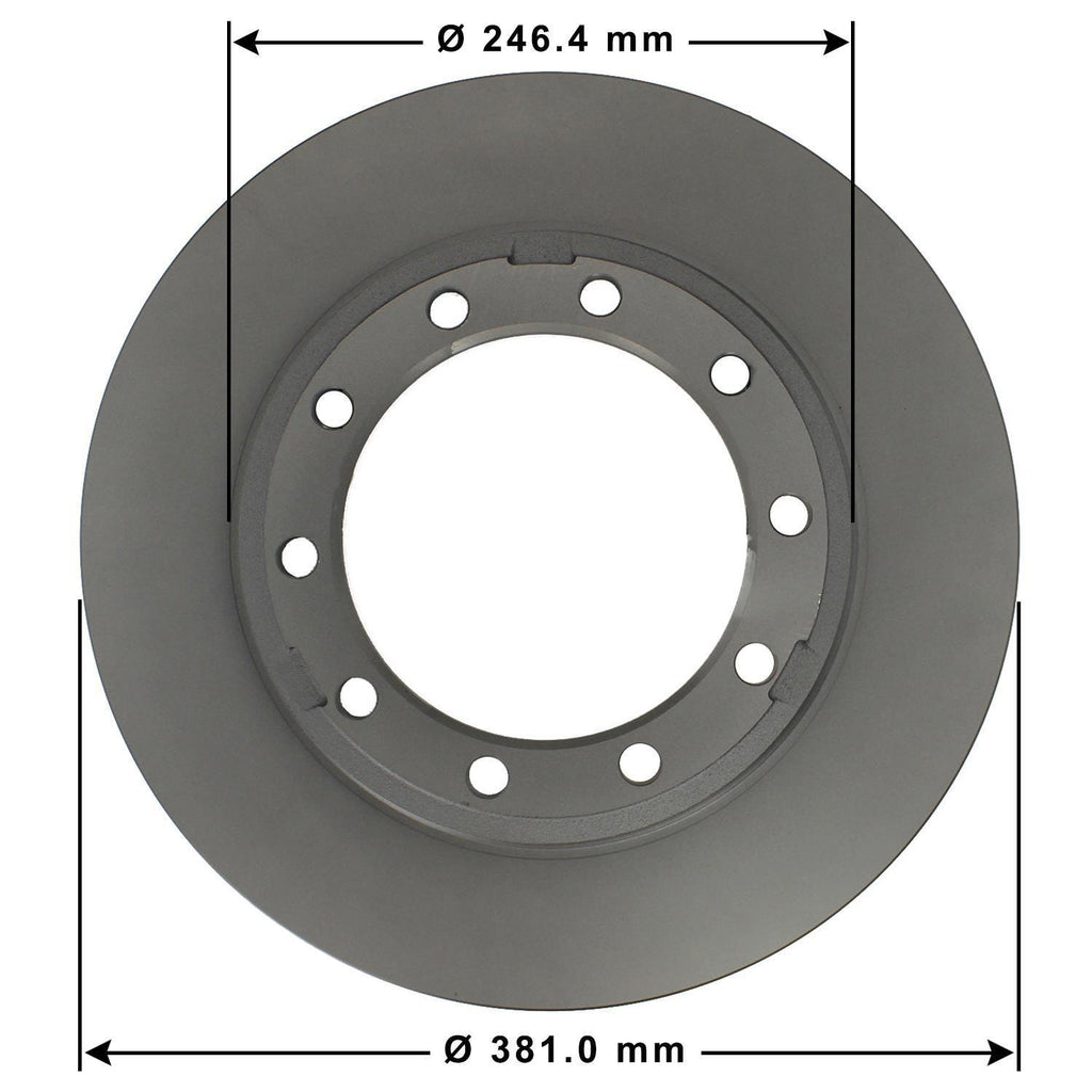 Severe Duty Disc Brake Rotor 75075SD