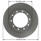 Severe Duty Disc Brake Rotor 75075SD