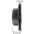 Severe Duty Disc Brake Rotor 75076SD