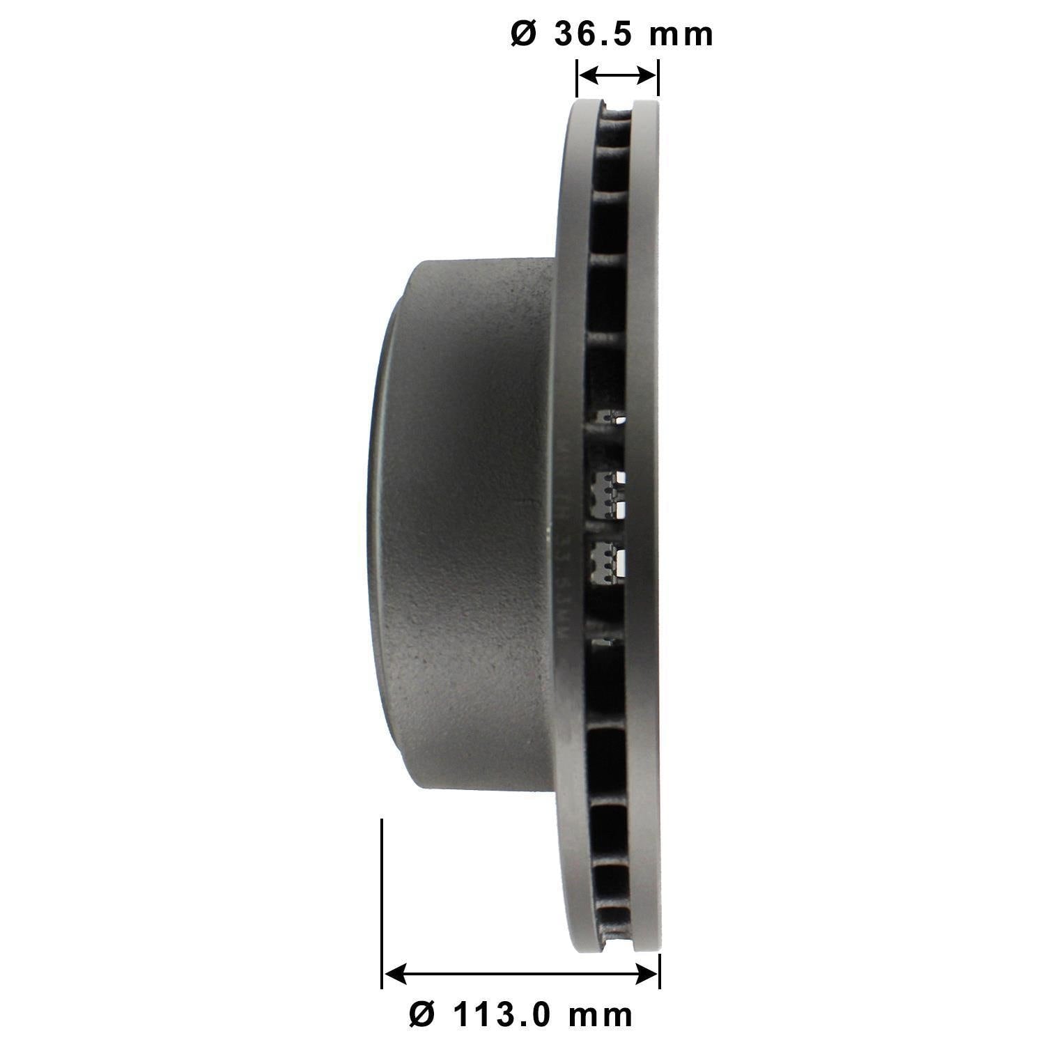 Severe Duty Disc Brake Rotor 75076SD