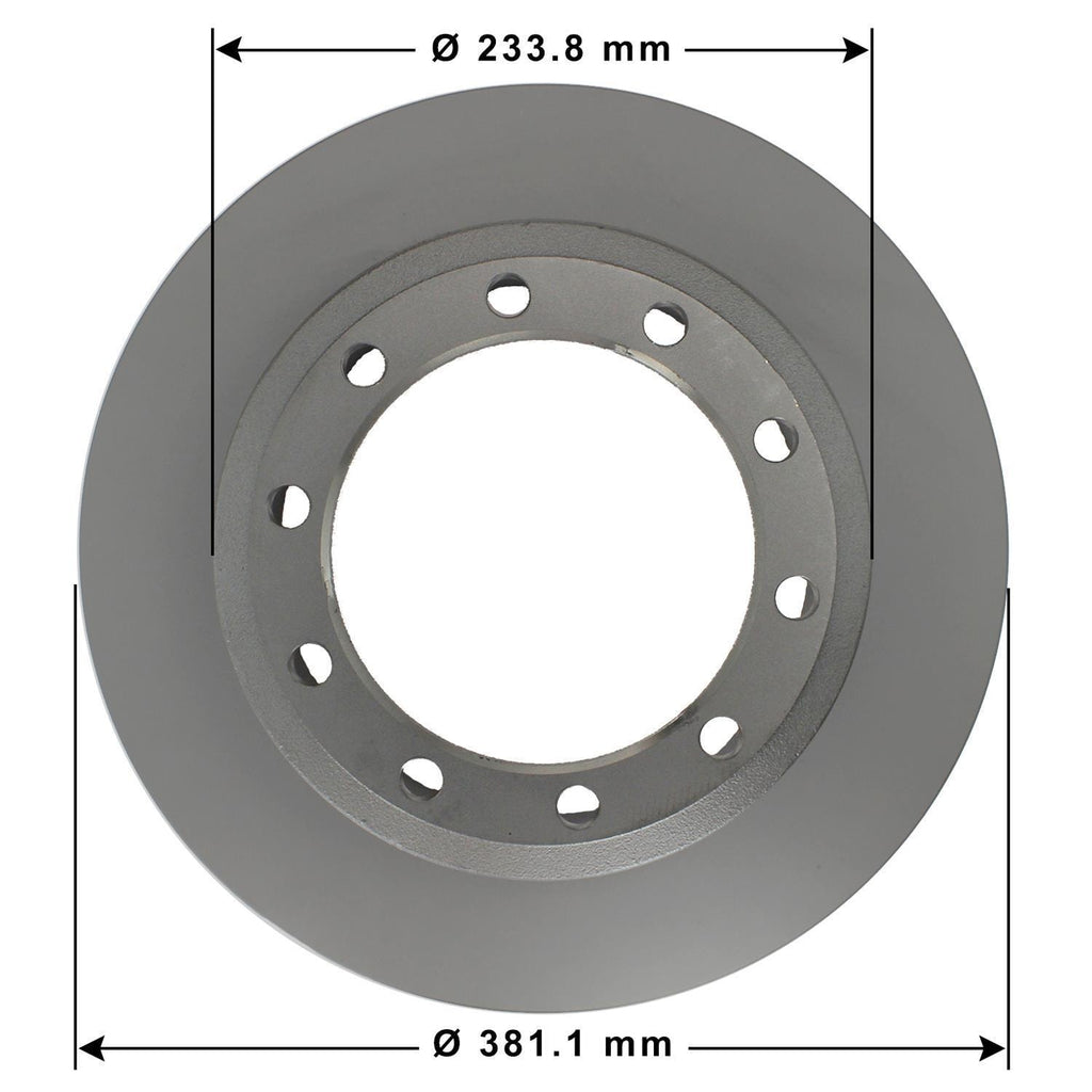 Severe Duty Disc Brake Rotor 75076SD