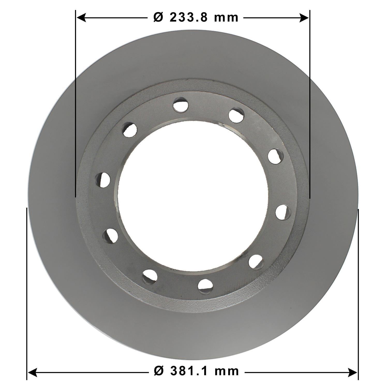 Severe Duty Disc Brake Rotor 75076SD