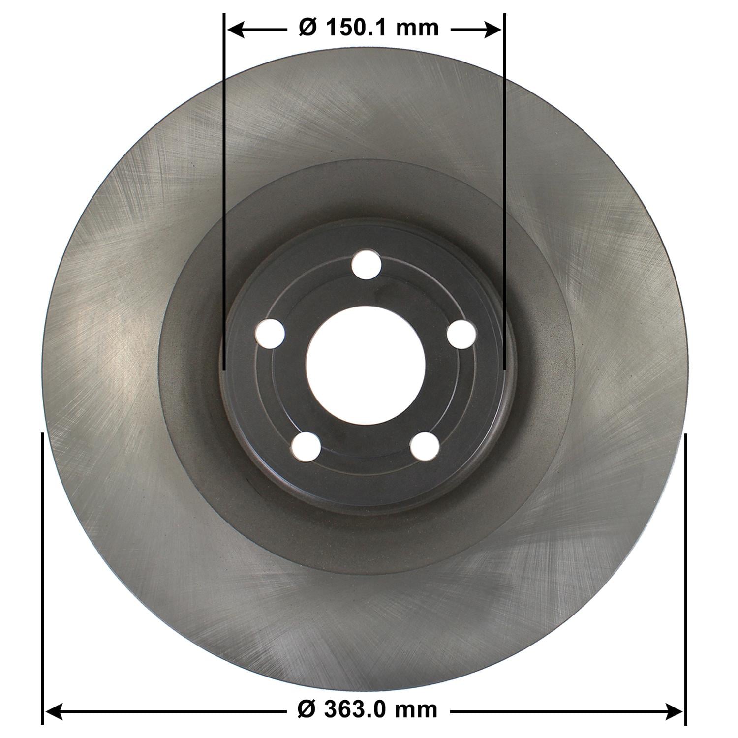 Disc Brake Rotor 75077DL