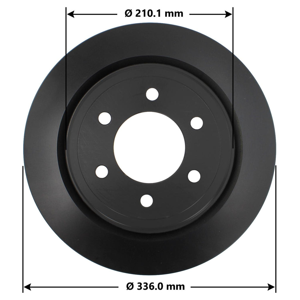 Gold Disc Brake Rotor 75079DG