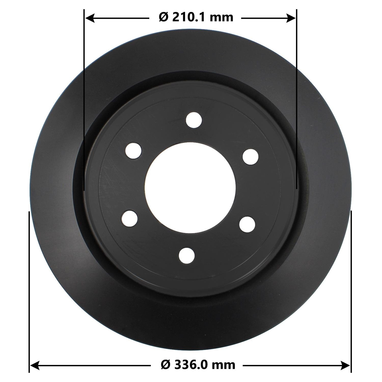 Gold Disc Brake Rotor 75079DG