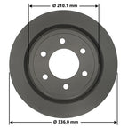 Severe Duty Disc Brake Rotor 75079SD