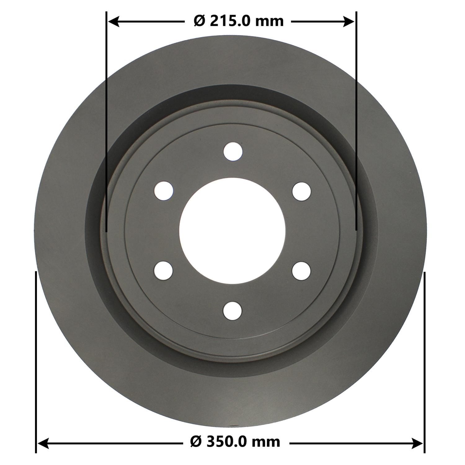 Severe Duty Disc Brake Rotor 75080SD