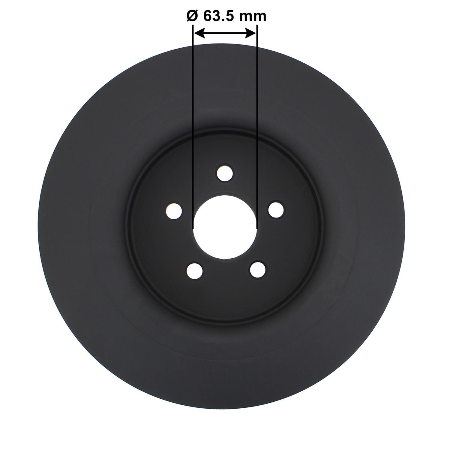 Gold Disc Brake Rotor 75081DG