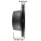Severe Duty Disc Brake Rotor 75084SD