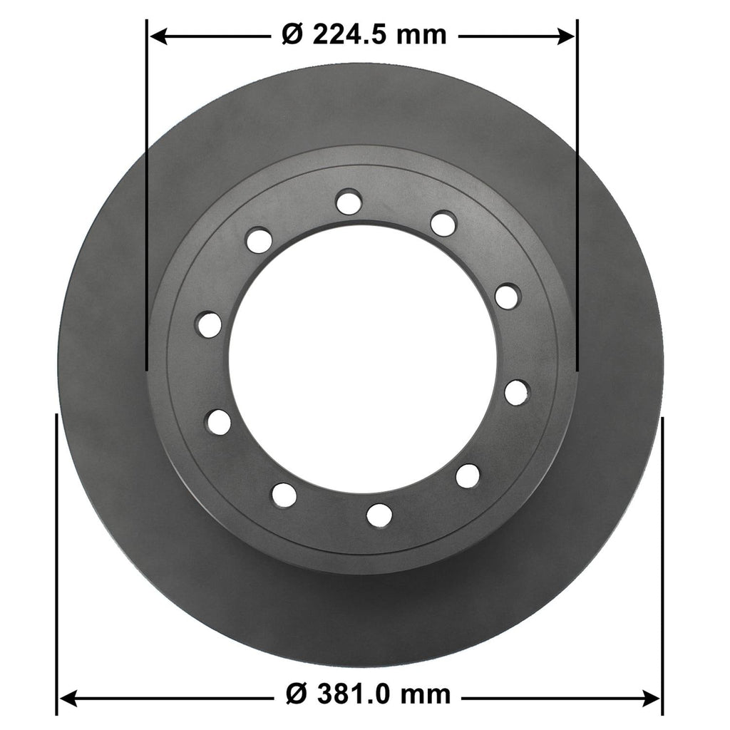 Severe Duty Disc Brake Rotor 75084SD
