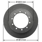 Severe Duty Disc Brake Rotor 75084SD