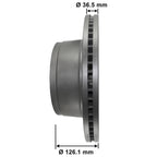Severe Duty Disc Brake Rotor 75085SD