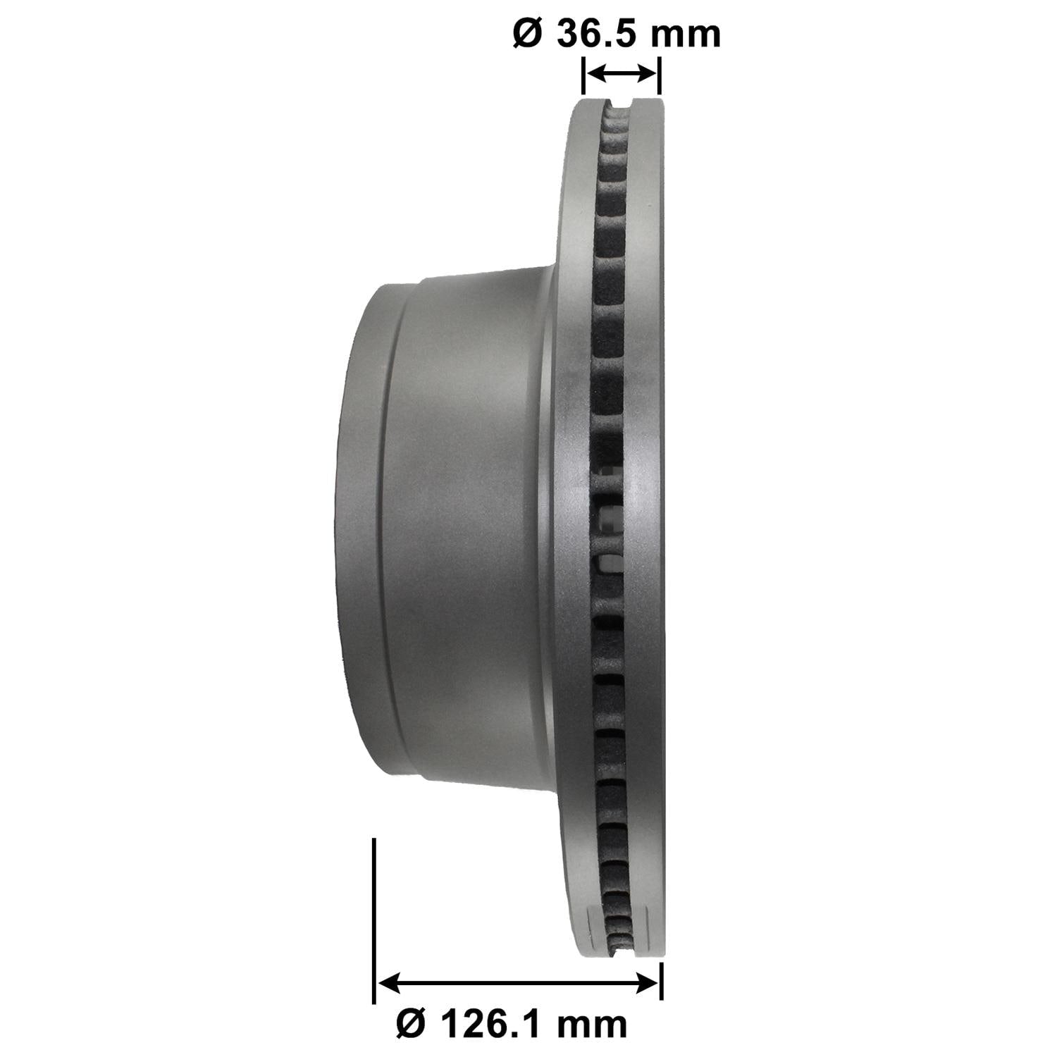 Severe Duty Disc Brake Rotor 75085SD