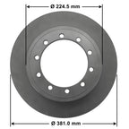 Severe Duty Disc Brake Rotor 75085SD