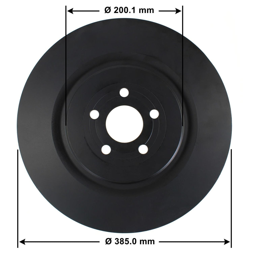 Gold Disc Brake Rotor 75088DG