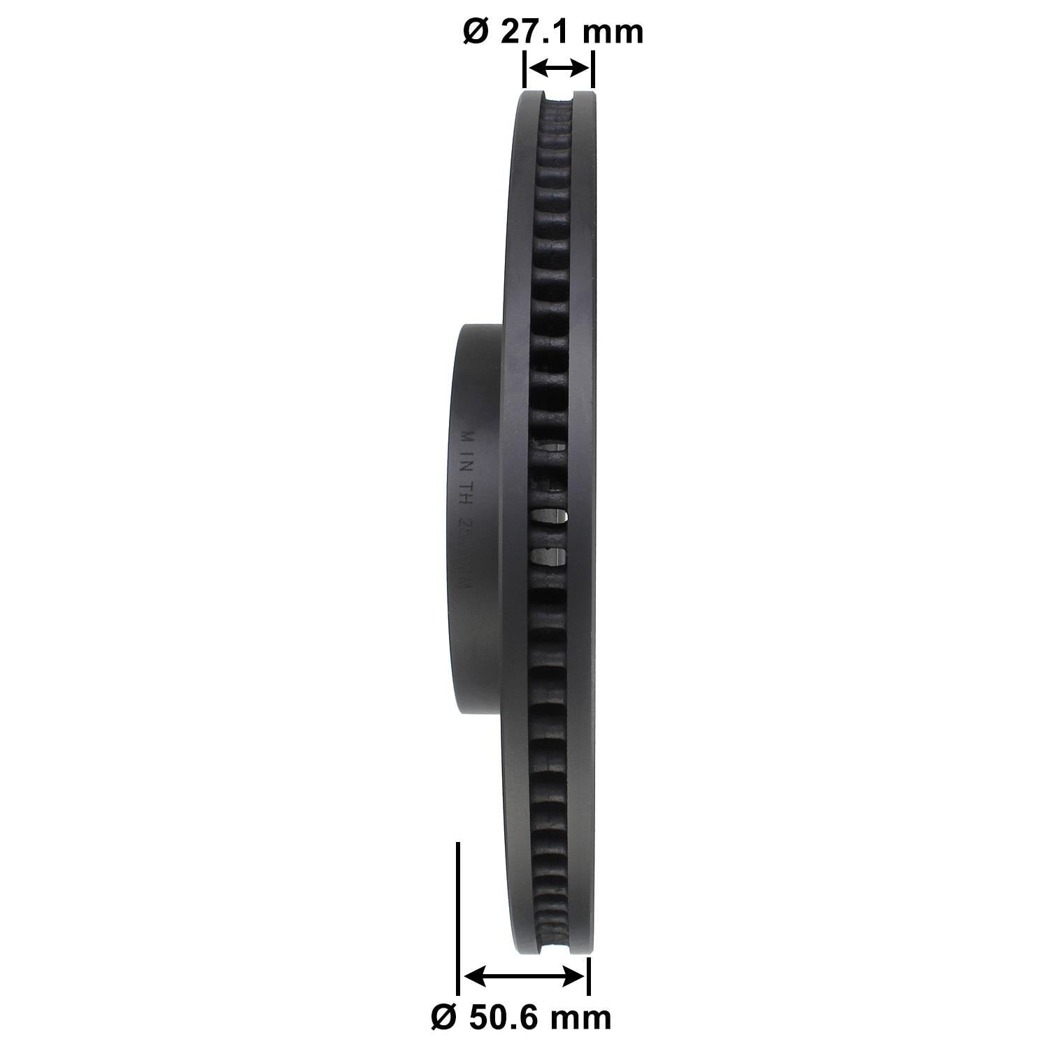 Gold Disc Brake Rotor 75091DG