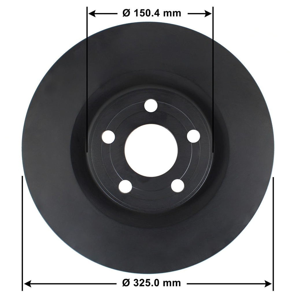 Gold Disc Brake Rotor 75091DG