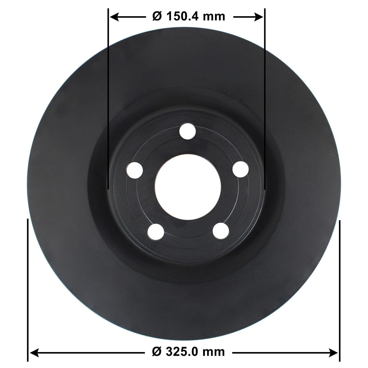 Gold Disc Brake Rotor 75091DG