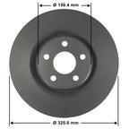 Severe Duty Disc Brake Rotor 75091SD