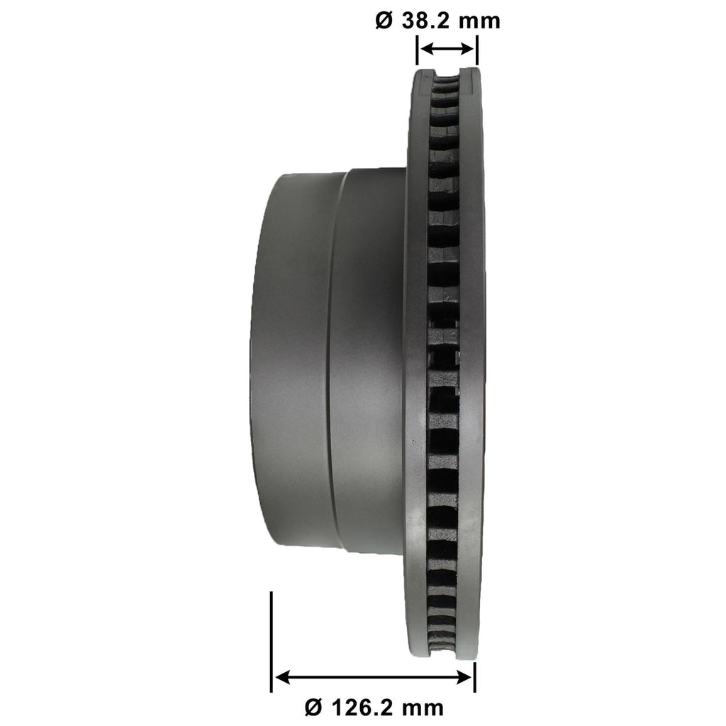 Severe Duty Disc Brake Rotor 75097SD