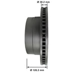 Severe Duty Disc Brake Rotor 75097SD