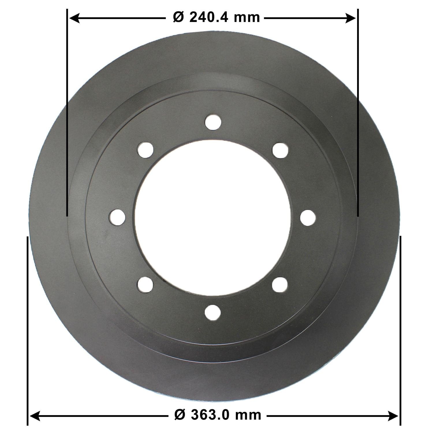 Severe Duty Disc Brake Rotor 75097SD