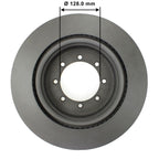 Severe Duty Disc Brake Rotor 75097SD