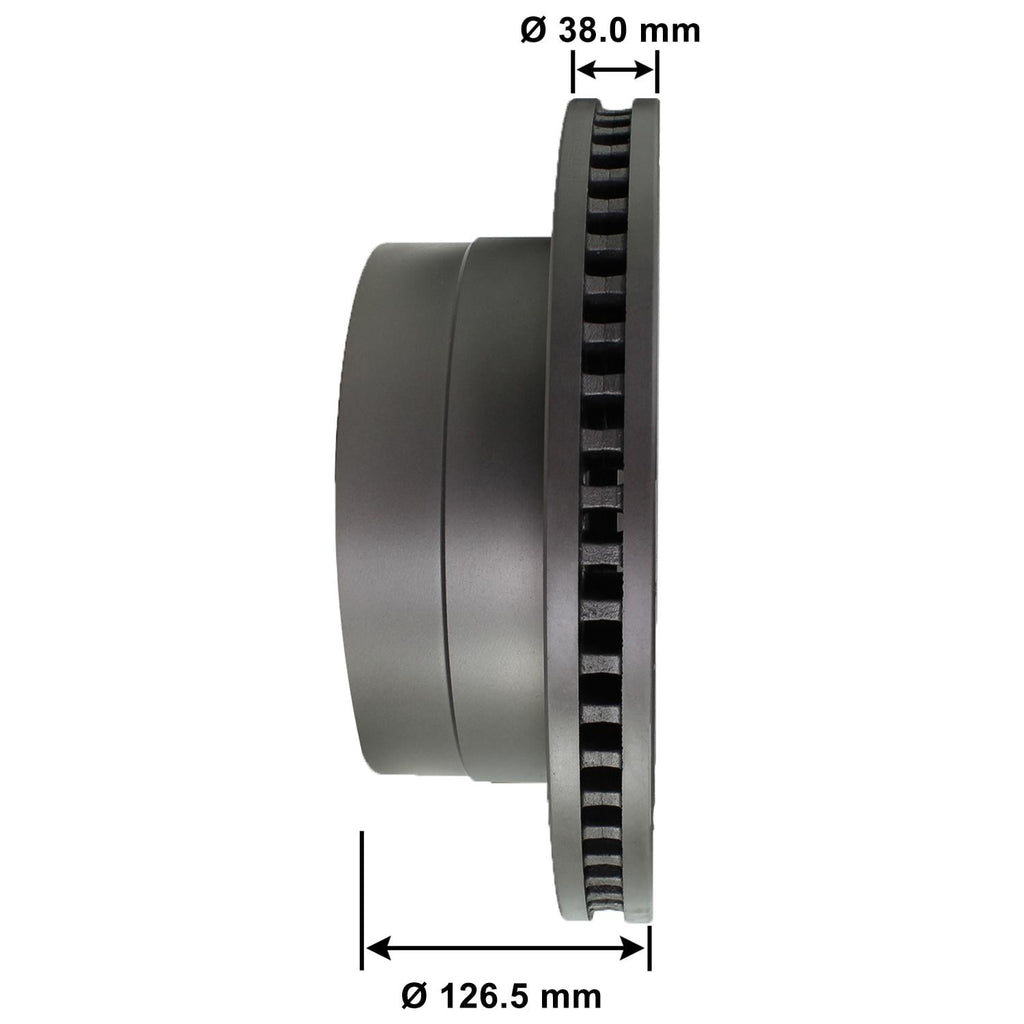 Severe Duty Disc Brake Rotor 75099SD