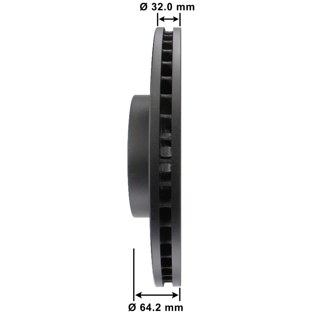 Gold Disc Brake Rotor 75103DG